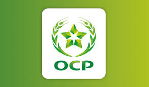 OCP logo: green laurel wreath around a star with 'OCP' text on a white rounded-square card, on a green gradient background.