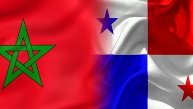 2258888787 | MCG24 | موقع إلكتروني مغربي شامل متجدد على مدار الساعة Flag collage: Morocco's red flag with a green pentagram next to Panama's national flag (quadrants with blue and red stars).