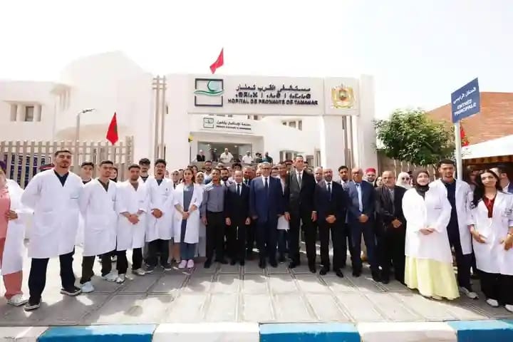 الصويرة تعزز بنيتها الصحية.. مستشفى تمنار يدخل الخدمة وأوراش استشفائية واعدة تكرس العدالة المجالية | MCG24 | موقع إلكتروني مغربي شامل متجدد على مدار الساعة الصويرة تعزز بنيتها الصحية.. مستشفى تمنار يدخل الخدمة وأوراش استشفائية واعدة تكرس العدالة المجالية