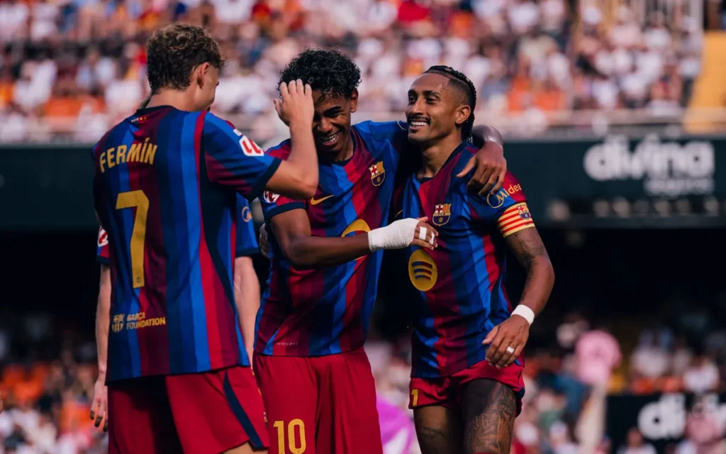 جدول مباريات برشلونة في الدوري الإسباني 2026-2027 والقنوات الناقلة جدول مباريات برشلونة في الدوري الإسباني 2026-2027 والقنوات الناقلة