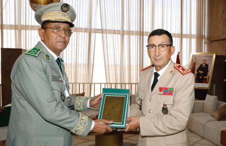 محمد بريظ يقود مباحثات عسكرية مغربية-موريتانية